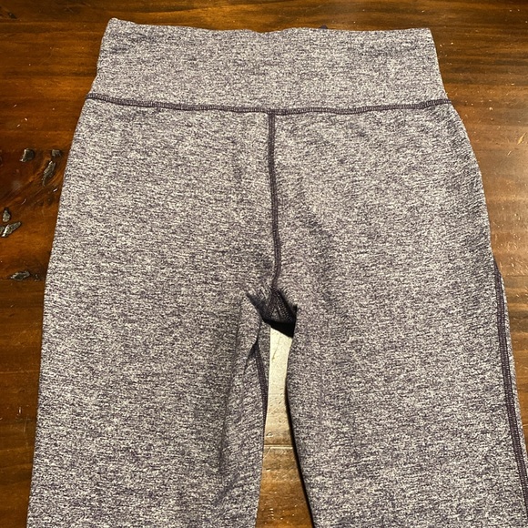 LULULEMON PURPLE HEATHER HIGH WAISTED JOGGERS🖤 - Picture 9 of 13